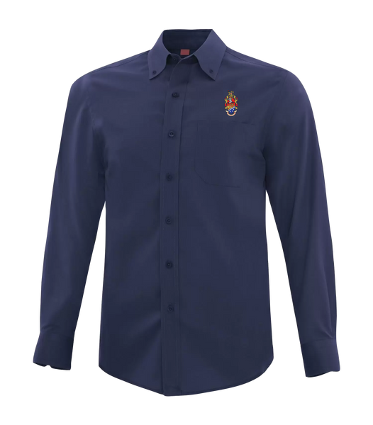 The Windsor Club Crest Everyday Long Sleeve Woven Shirt