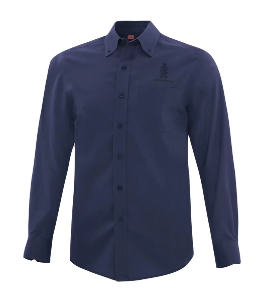 The Windsor Club Everyday Long Sleeve Woven Shirt