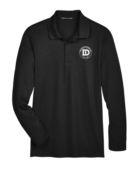 Design Systems Inc. Long-Sleeve Badge Polo