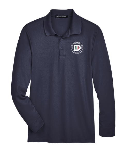 Design Systems de Mexico Long-Sleeve Badge Polo