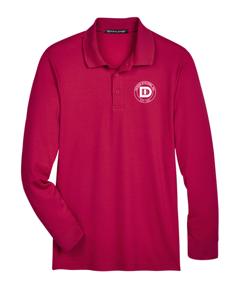 Design Systems Inc. Long-Sleeve Badge Polo