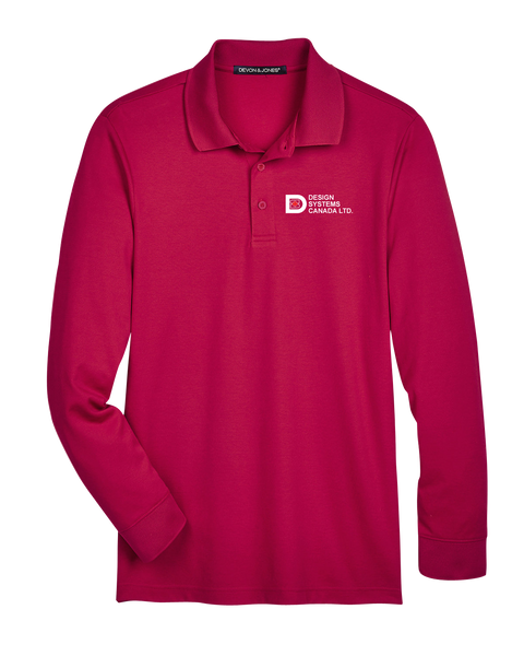 Design Systems Canada Long-Sleeve Polo