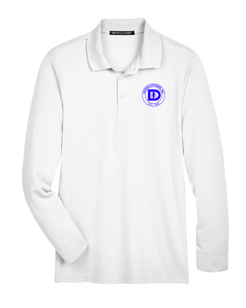 Design Systems Inc. Long-Sleeve Badge Polo