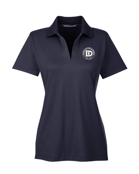 Design Systems de Mexico Ladies Plaited Badge Polo