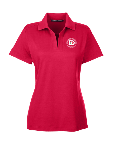 Design Systems de Mexico Ladies Plaited Badge Polo