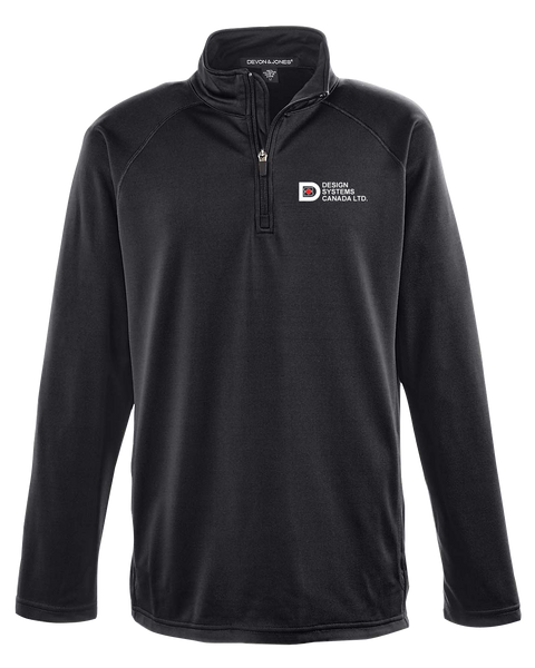 Design Systems Canada Stretch Tech-Shell Compass Quarter-Zip