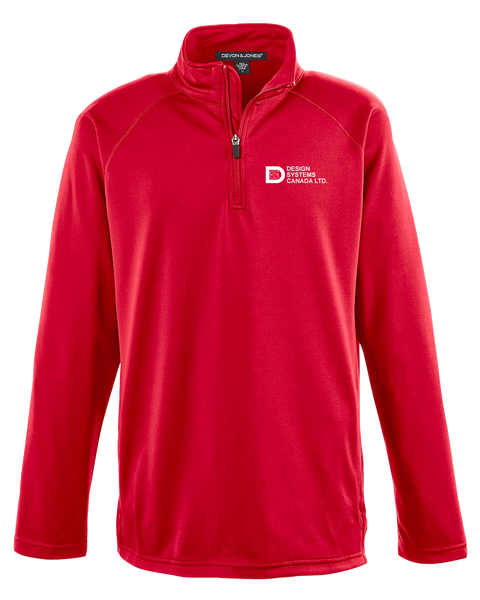 Design Systems Canada Stretch Tech-Shell Compass Quarter-Zip