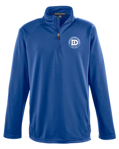 Design Systems de Mexico Badge Stretch Tech-Shell Compass Quarter-Zip