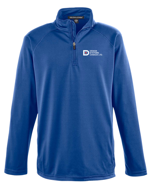 Design Systems Canada Stretch Tech-Shell Compass Quarter-Zip