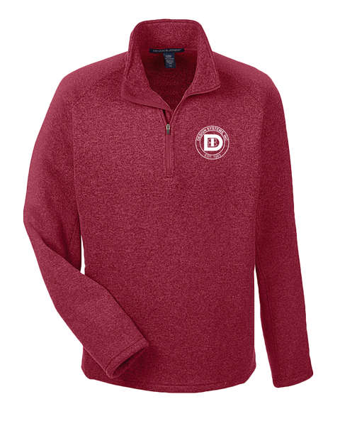 Design Systems Inc. Badge Bristol Sweater Fleece Quarter-Zip