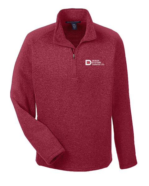 Design Systems Canada Bristol Sweater Fleece Quarter-Zip