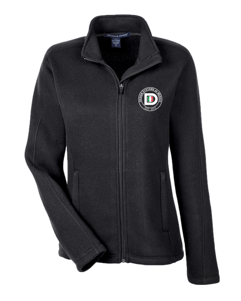 Design Systems de Mexico Badge Ladies Bristol Sweater Fleece Quarter-Zip