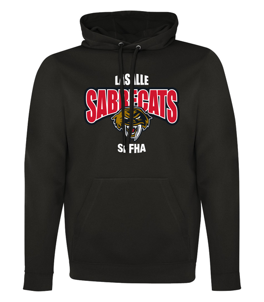 Sabrecats Dri-Fit Adult Hoodie with Embroidered Applique & Personalization