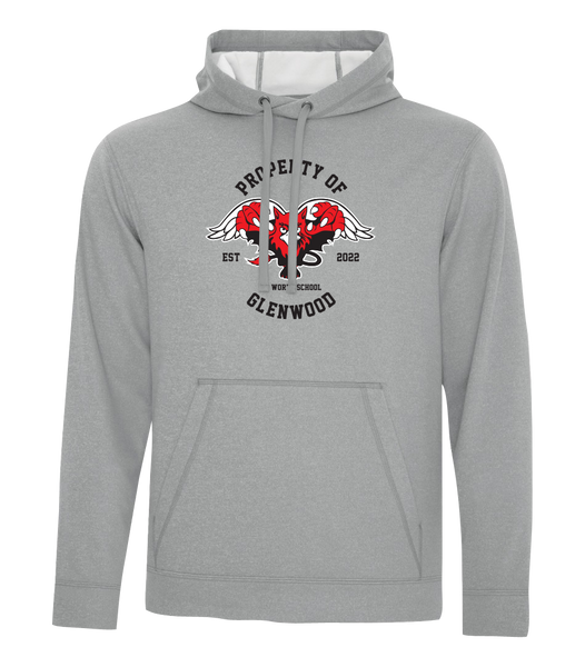 Glenwood Youth Dri-Fit Hoodie With Printed Logo