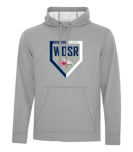 WDSR Adult Dri-Fit Hoodie With Printed Logo