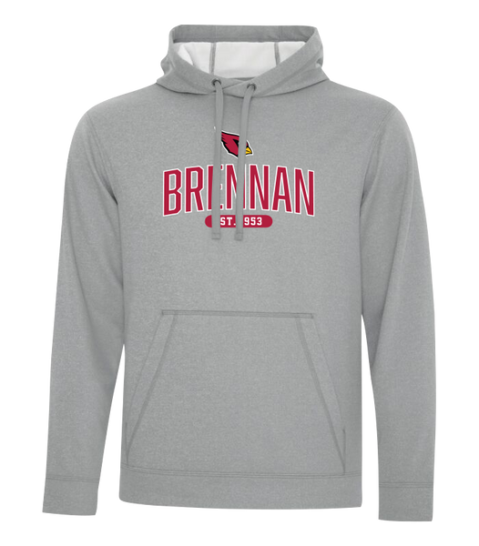 F.J. Brennan Est. 1953 Adult Dri-Fit Hoodie With Embroidered Logo