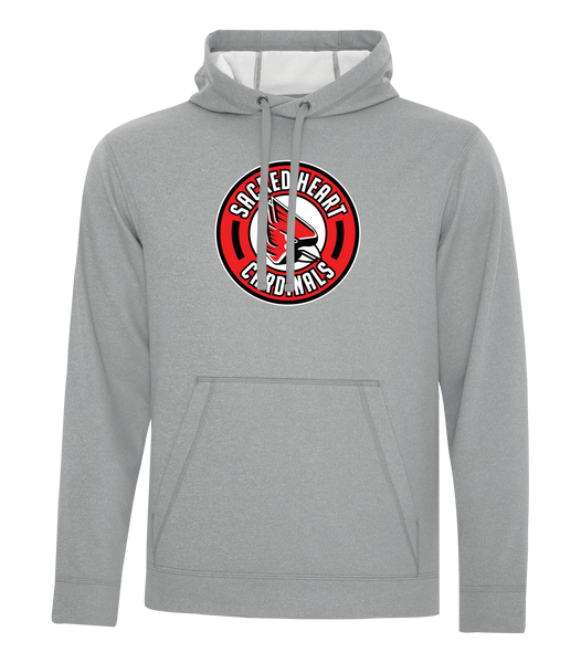 Sacred Heart Youth Dri-Fit Hoodie With Printed Logo