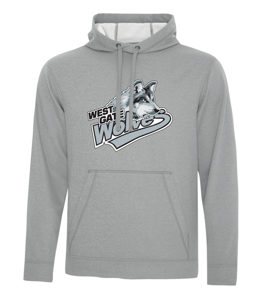 Wolves Staff Adult Dri-Fit Hoodie With Personalized Lower Back