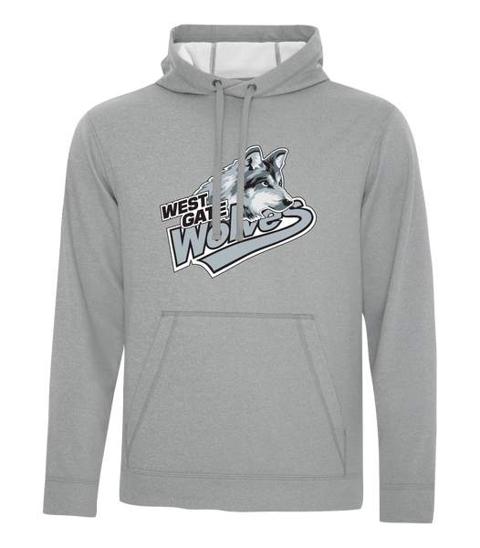 Wolves Staff Adult Dri-Fit Hoodie With Printed Logo