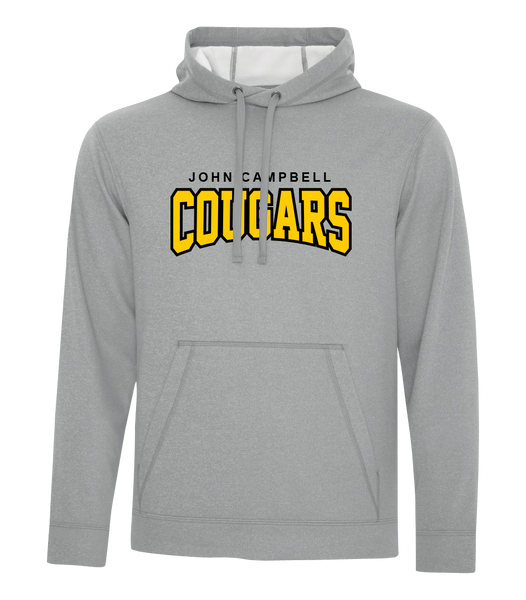 John Campbell Youth Dri-Fit Hoodie With Embroidered Logo