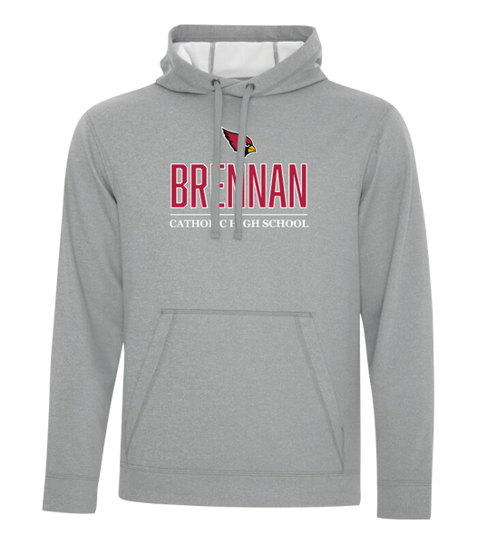 F.J. Brennan Staff Adult Dri-Fit Hoodie With Embroidered Logo