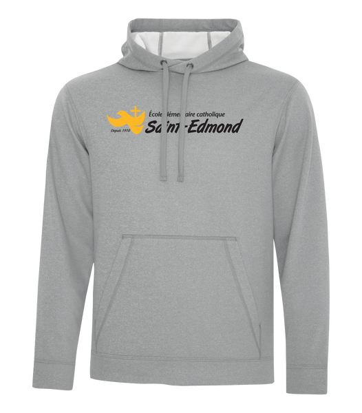 Saint-Edmond Youth Dri-Fit Hoodie With Printed Logo