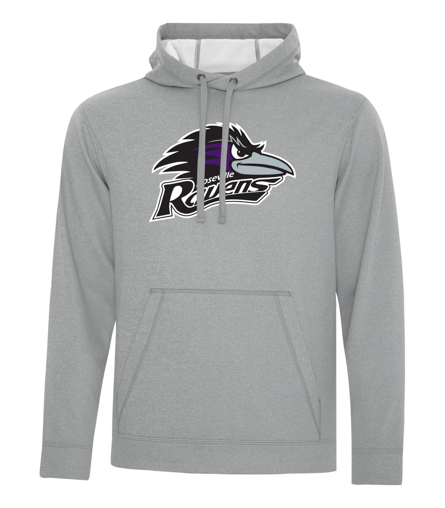 Roseville Ravens Staff Adult Dri-Fit Hoodie With Printed Logo