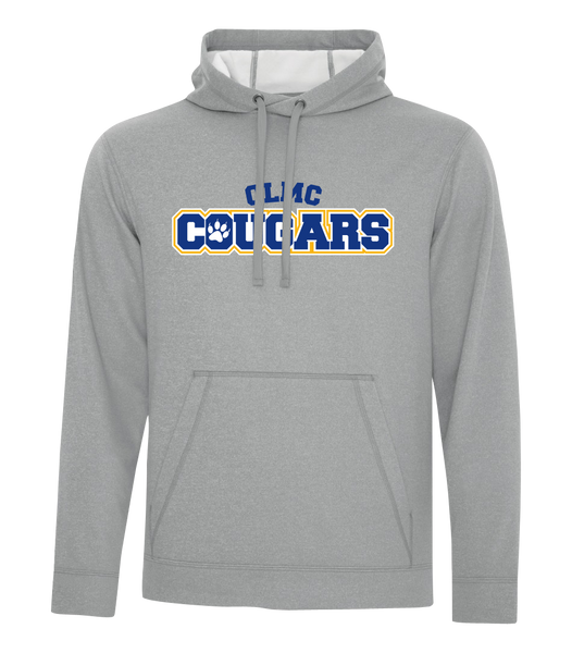 OLMC Cougars Adult Dri-Fit Hoodie With Printed Logo