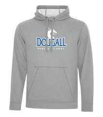 Dougall Adult Dri-Fit Hoodie With Printed Logo