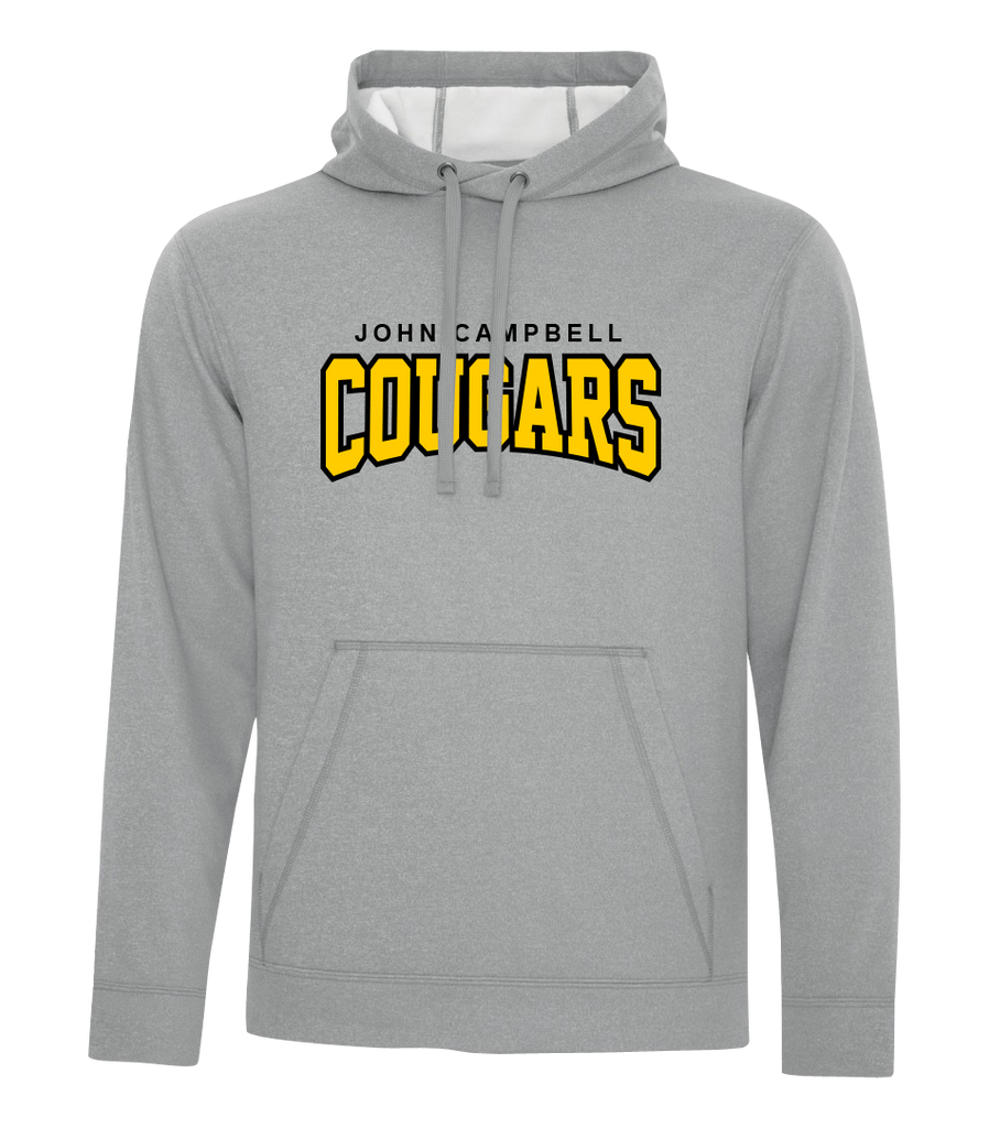 John Campbell Adult Dri-Fit Hoodie With Embroidered Logo