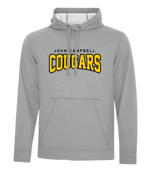 John Campbell Adult Dri-Fit Hoodie With Embroidered Logo