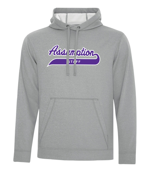 Assumption Staff Adult Dri-Fit Hoodie With Embroidered Logo