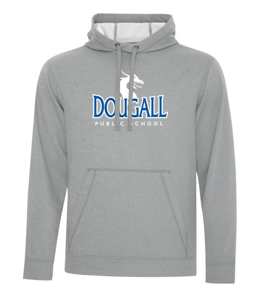 Dougall Youth Dri-Fit Hoodie With Applique Logo