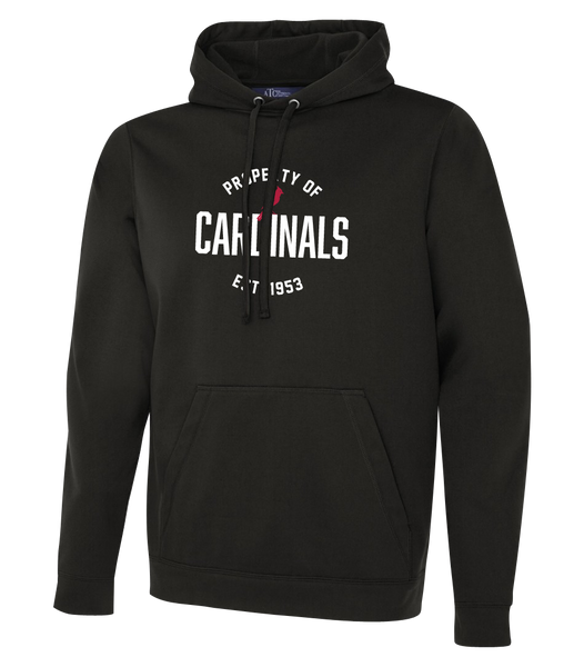 Cardinals Alumni Adult Dri-Fit Hoodie With Printed Logo