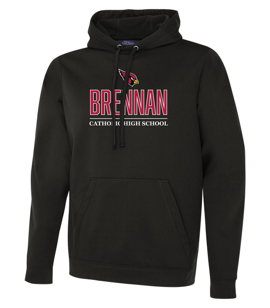 F.J. Brennan Staff Adult Dri-Fit Hoodie With Embroidered Logo