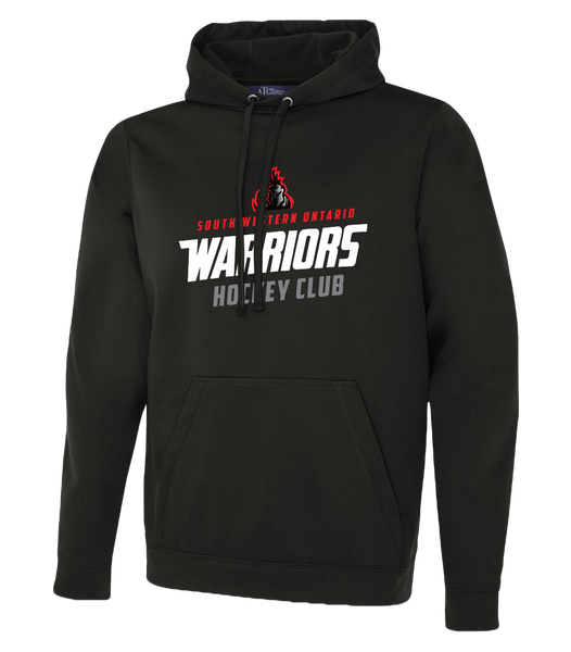 SWO Warriors Adult Dri-Fit Hoodie With Embroidered Applique