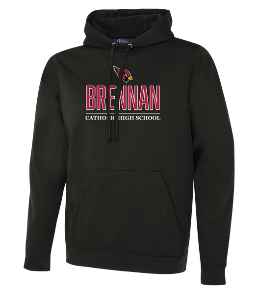 F.J. Brennan Adult Dri-Fit Hoodie With Embroidered Logo