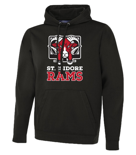 Rams Adult Dri-Fit Hoodie With Printed logo