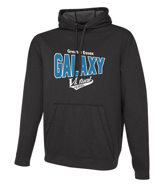 Galaxy Virtual School Staff Adult Dri-Fit Hoodie With Personalized Lower Back