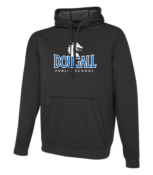 Dougall Adult Dri-Fit Hoodie With Applique Logo