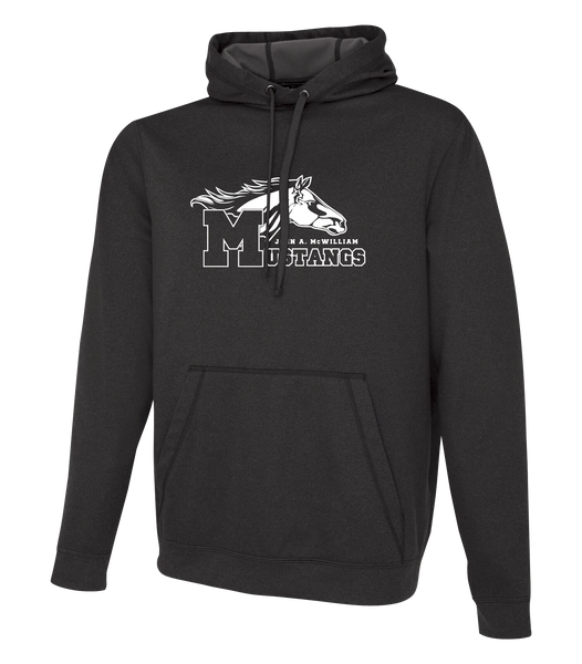 Mustang Youth Dri-Fit Hoodie With Printed Logo