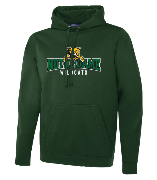 Wildcats Staff Adult Dri-Fit Hoodie With Embroidered logo