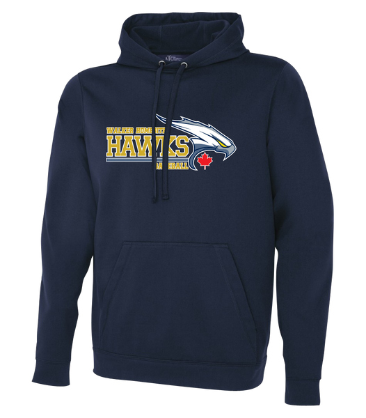 Walker Hawks Adult Dri-Fit Hoodie with Printed Logo