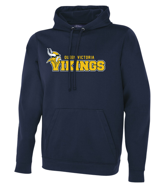 Queen Victoria Adult Dri-Fit Hoodie With Embroidered Logo
