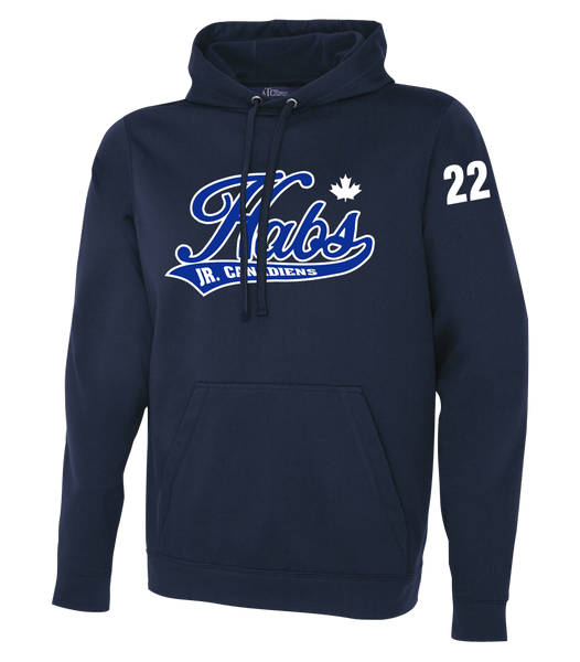 Habs Jr. Canadiens Adult Dri-Fit Hoodie With Embroidered logo