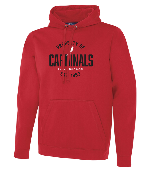 Cardinals Alumni Adult Dri-Fit Hoodie With Printed Logo