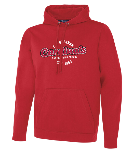 Brennan Cardinals Alumni Adult Dri-Fit Hoodie With Printed Logo