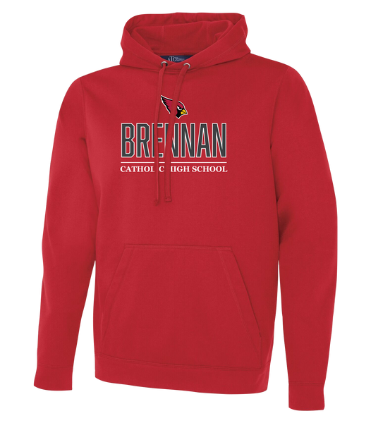 F.J. Brennan Adult Dri-Fit Hoodie With Embroidered Logo