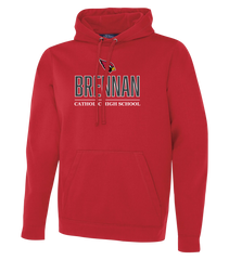 F.J. Brennan Staff Adult Dri-Fit Hoodie With Embroidered Logo