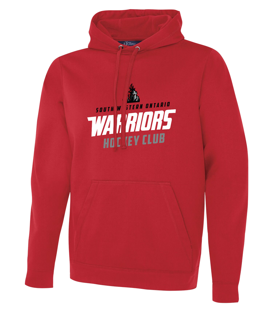 SWO Warriors Adult Dri-Fit Hoodie With Embroidered Applique